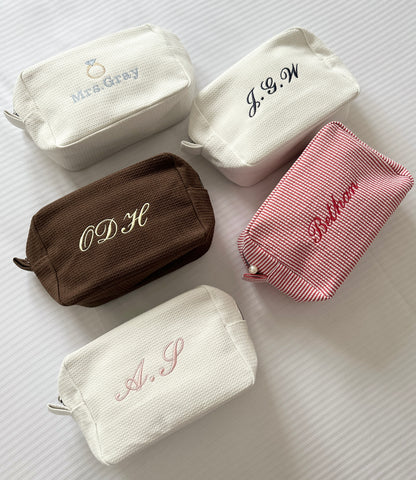 Monogram Makeup Bag