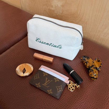 Mini Waffle Makeup Bag